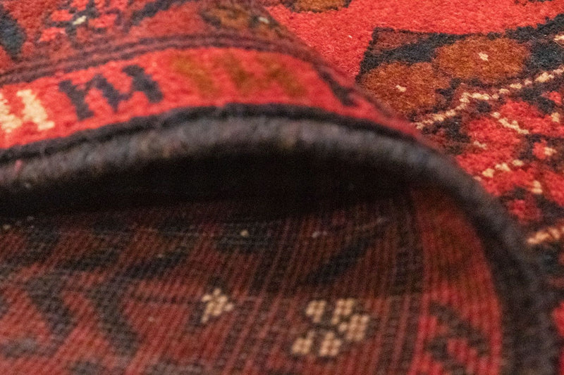 Afghaans tapijt - Kunduz - 150 x 100 cm - rood