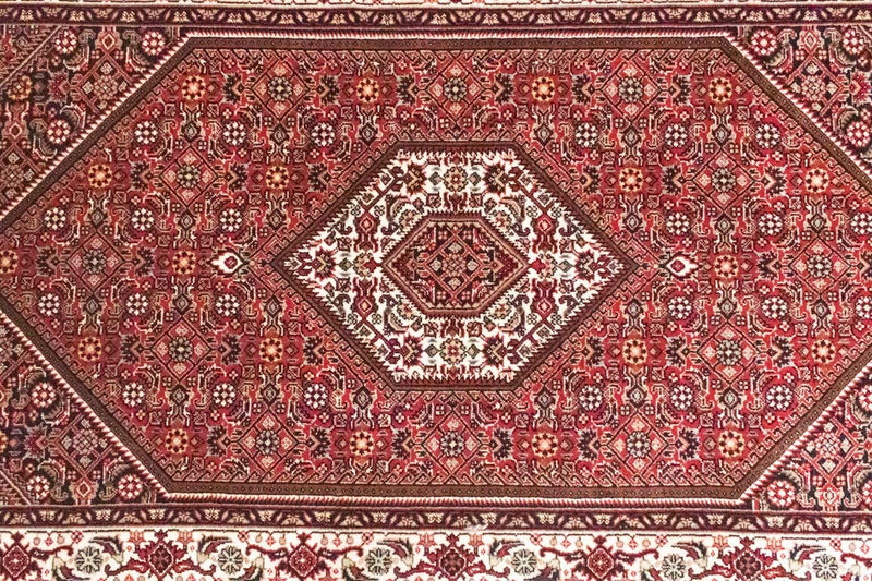 Perzisch tapijt - Bijar - 163 x 92 cm - rood