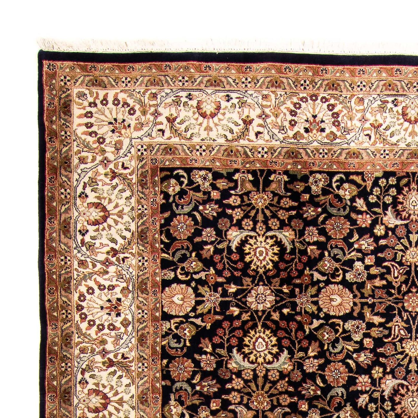 Indo Kashan Tapijt 312x201cm - Oosters Tapijt