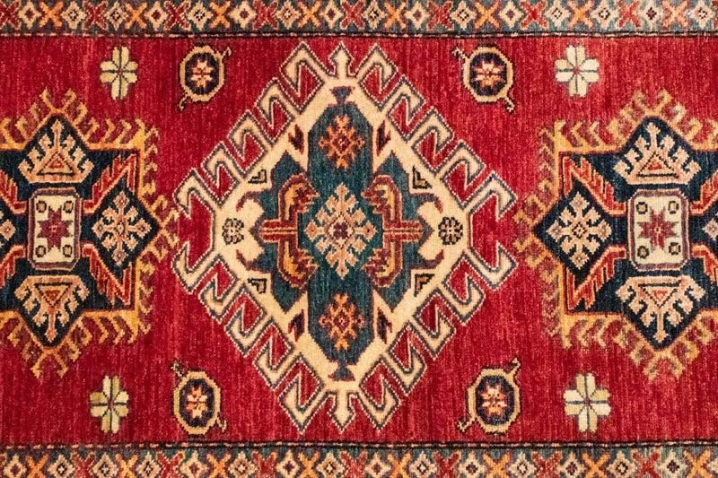 Ziegler Tapijt - Kazak - 152 x 101 cm - rood