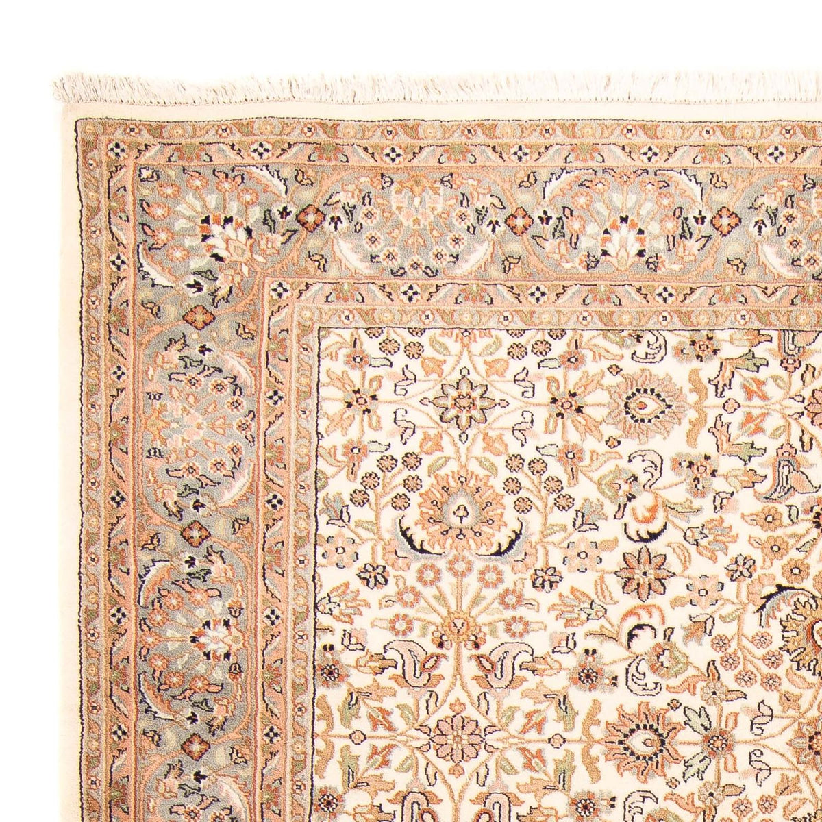 Oosters tapijt - Keshan - Indus - 240 x 173 cm - beige
