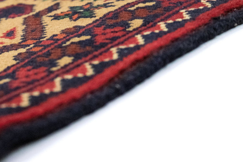 Afghaans tapijt - 150 x 100 cm - blauw