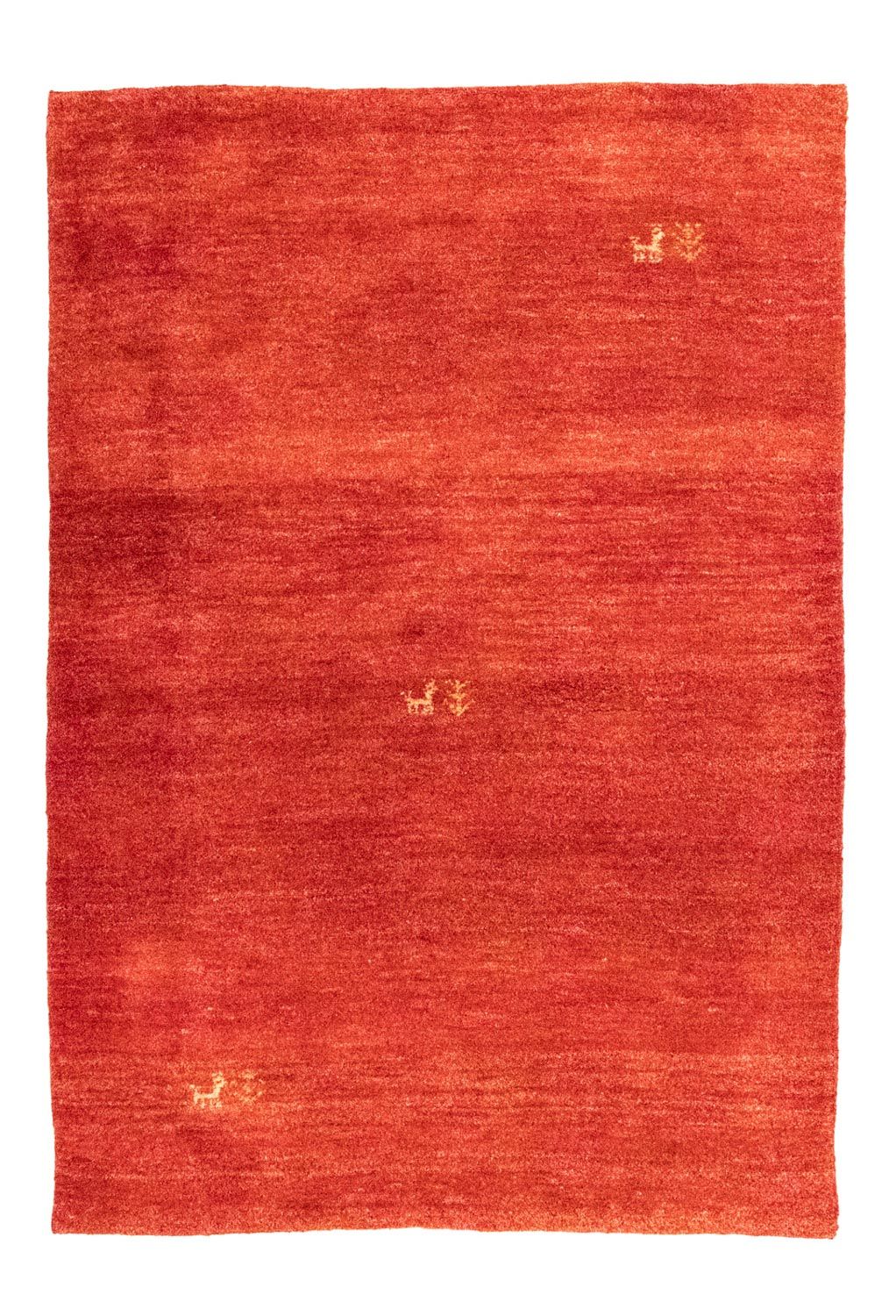 Gabbeh tapijt - Perzisch - 148 x 101 cm - oranje
