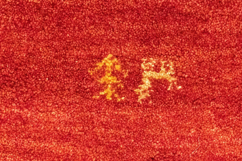 Gabbeh tapijt - Perzisch - 148 x 101 cm - oranje