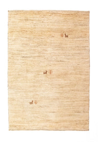 Gabbeh tapijt - Perzisch - 149 x 101 cm - beige