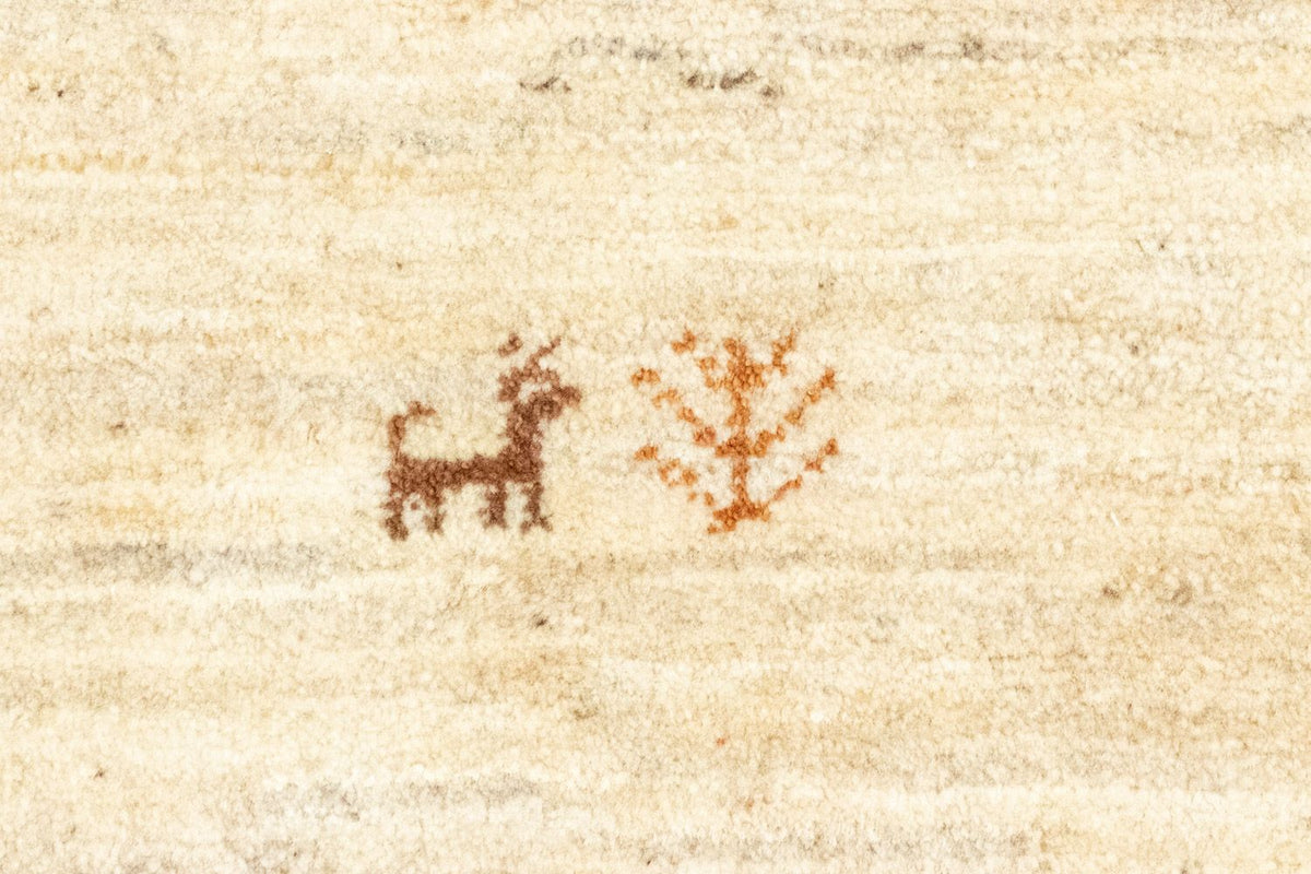 Gabbeh tapijt - Perzisch - 149 x 101 cm - beige