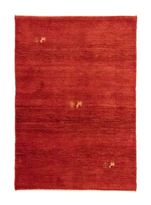 Gabbeh tapijt - Perzisch - 145 x 100 cm - rood