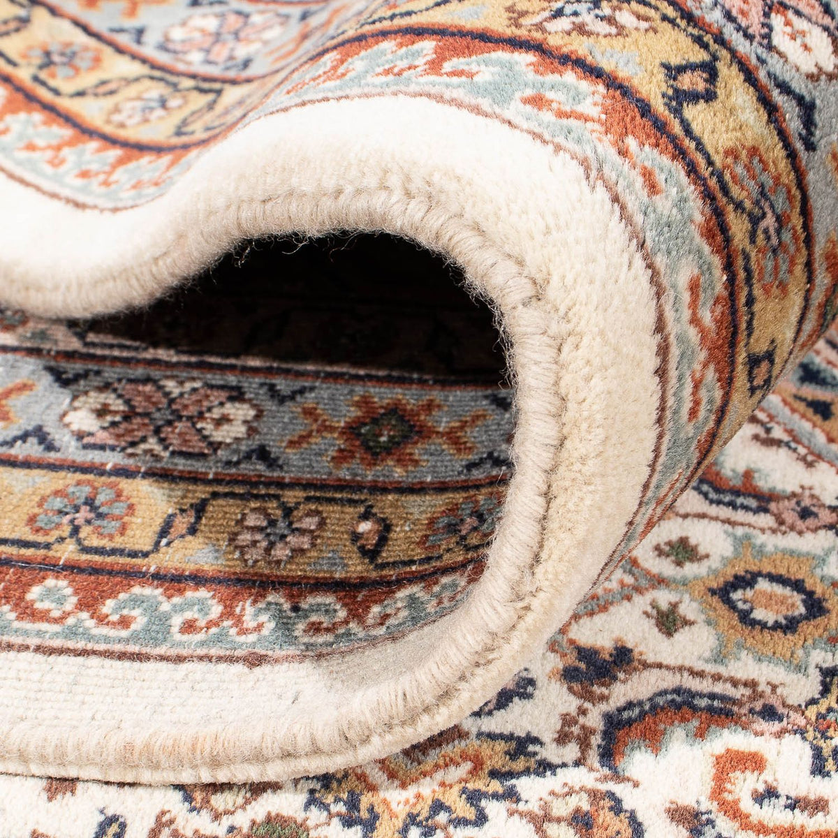 Oosters tapijt - Bijar - Indus - 297 x 253 cm - beige