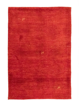 Gabbeh tapijt - Perzisch - 150 x 101 cm - oranje