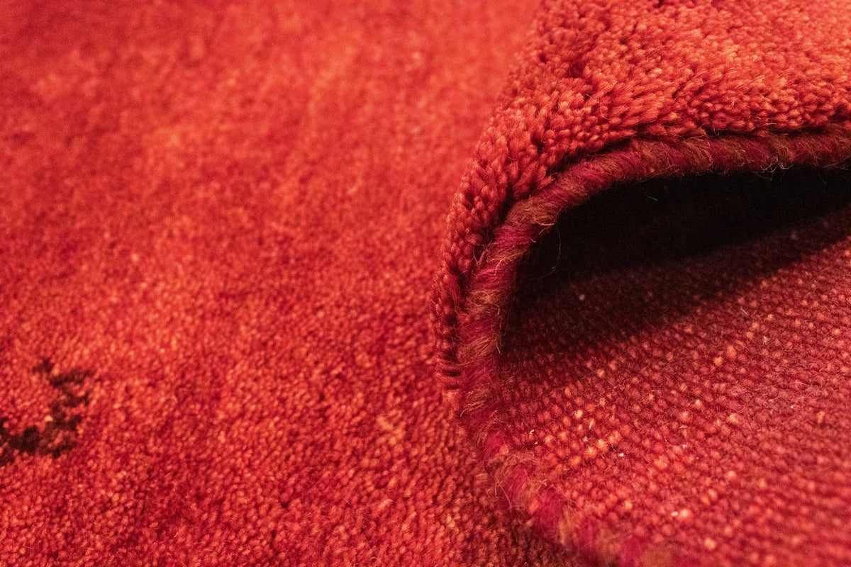 Gabbeh tapijt - Perzisch - 147 x 94 cm - oranje