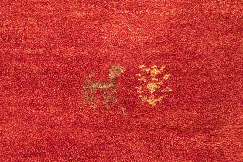 Gabbeh tapijt - Perzisch - 145 x 100 cm - rood