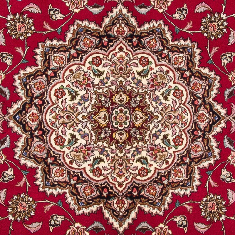 Perzisch tapijt - Tabriz - Royal vierkant  - 246 x 245 cm - donkerrood
