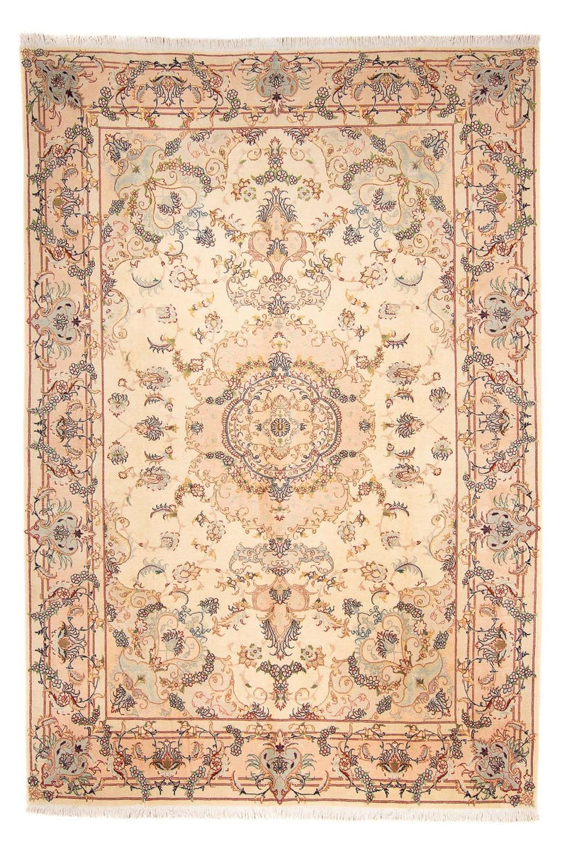 Perzisch tapijt - Tabriz - Royal - 302 x 205 cm - beige