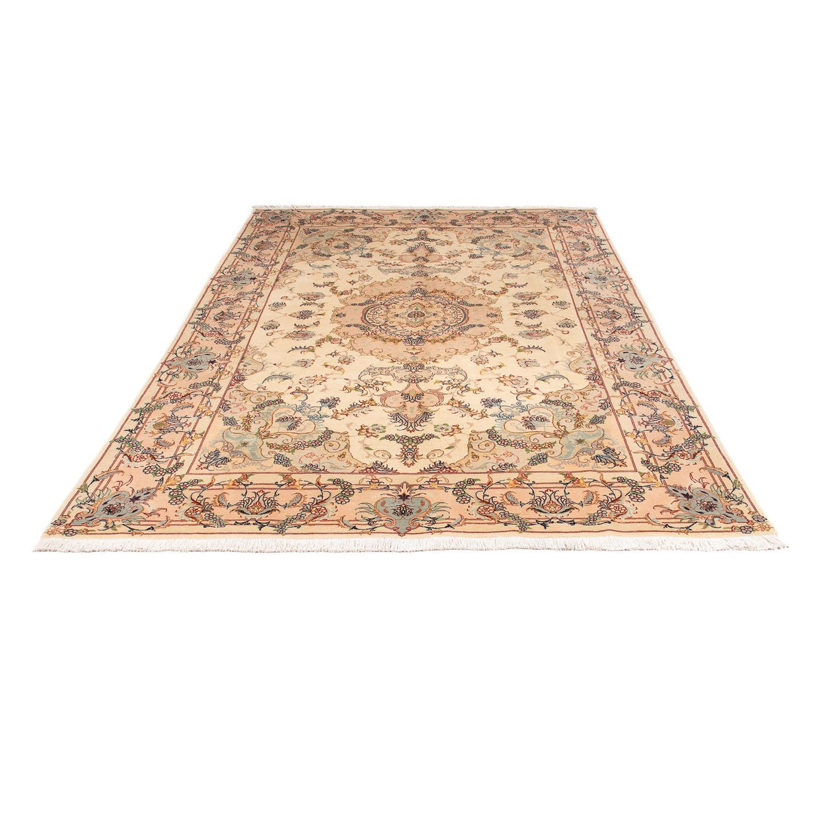 Perzisch tapijt - Tabriz - Royal - 302 x 205 cm - beige