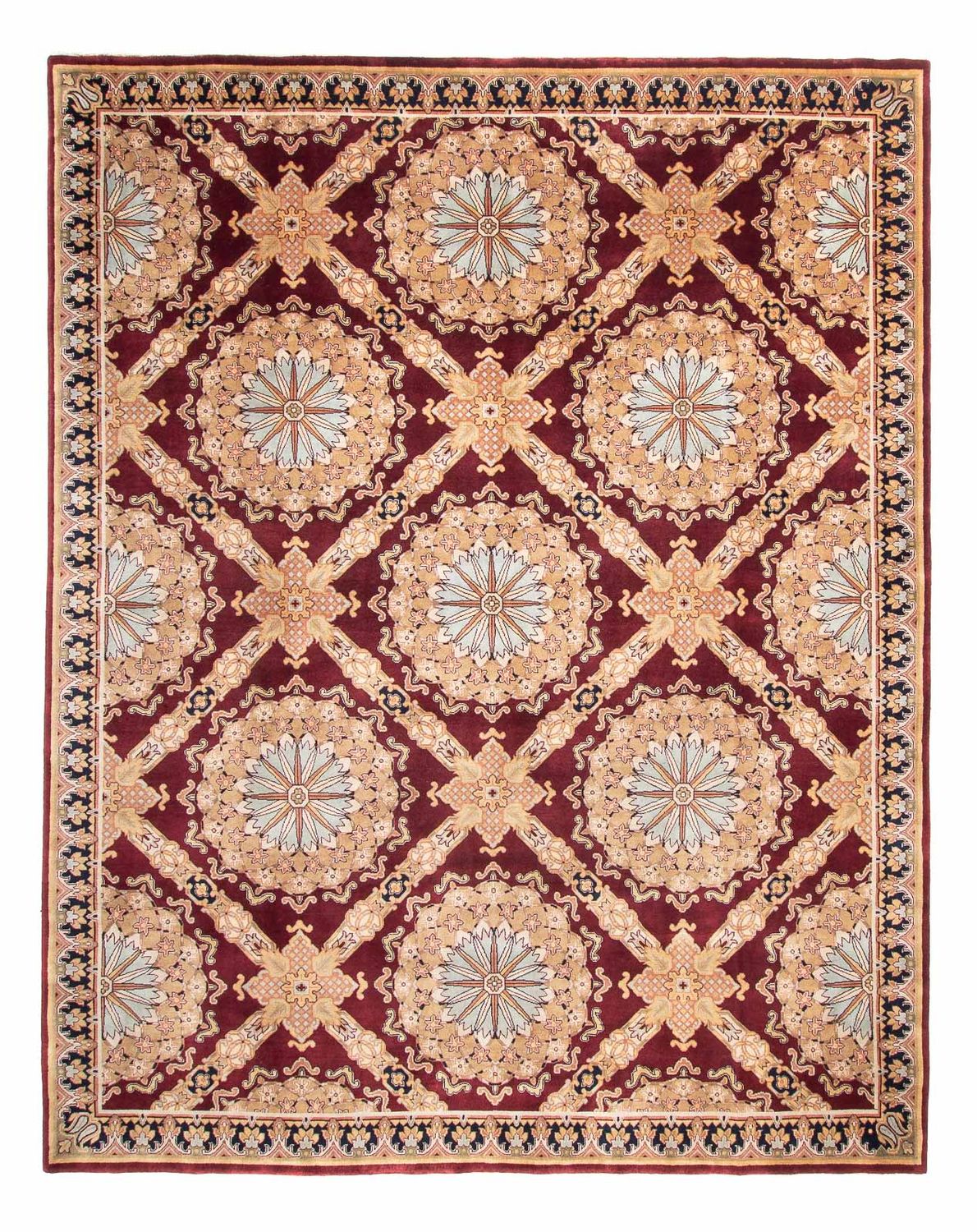 Oosters tapijt - Keshan - Indus - 307 x 244 cm - donkerrood