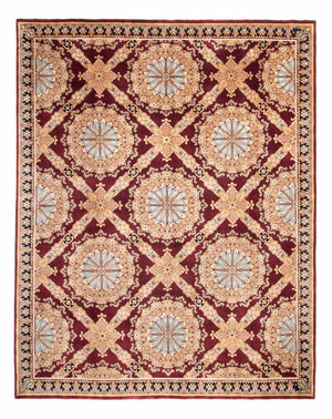Oosters tapijt - Keshan - Indus - 307 x 244 cm - donkerrood