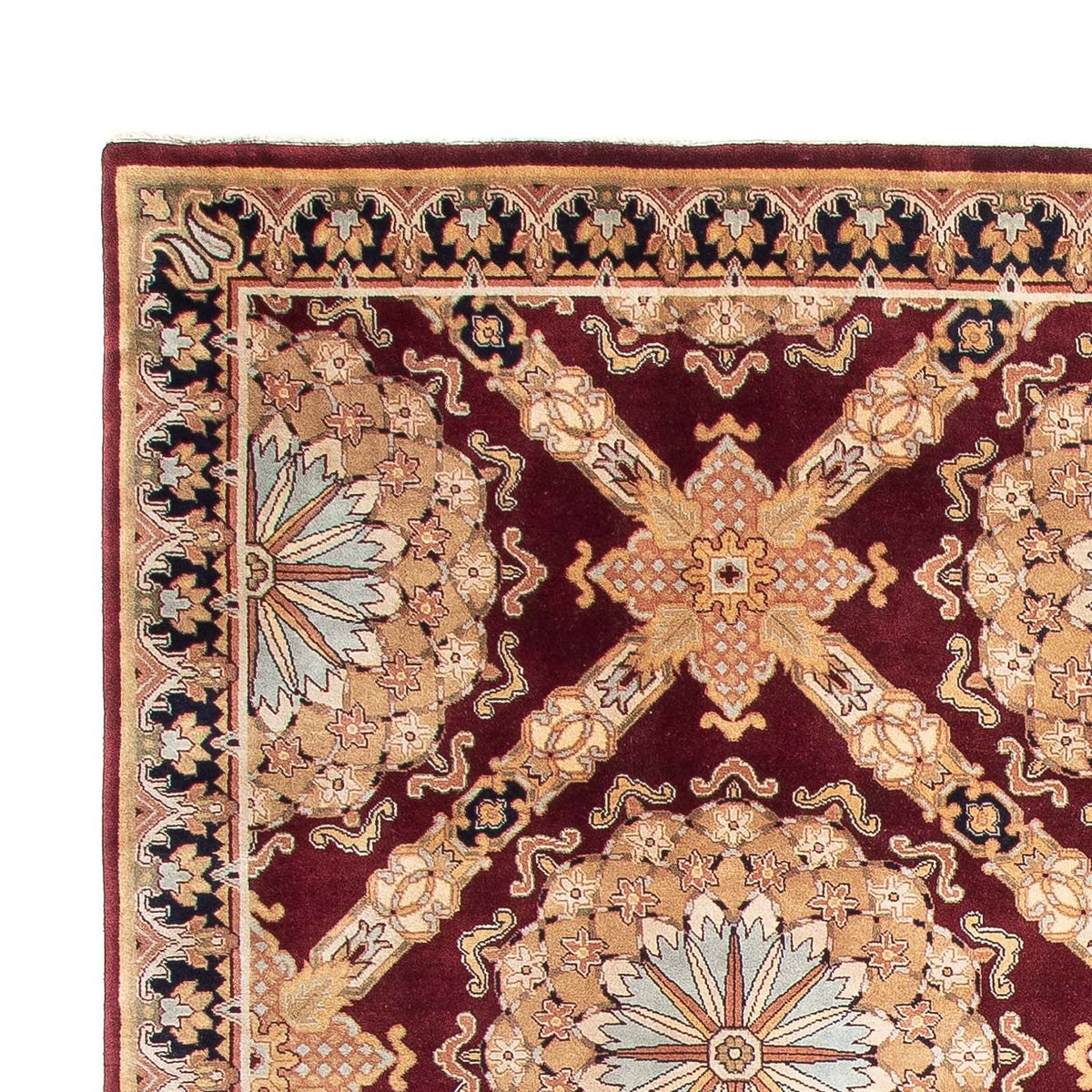 Oosters tapijt - Keshan - Indus - 307 x 244 cm - donkerrood