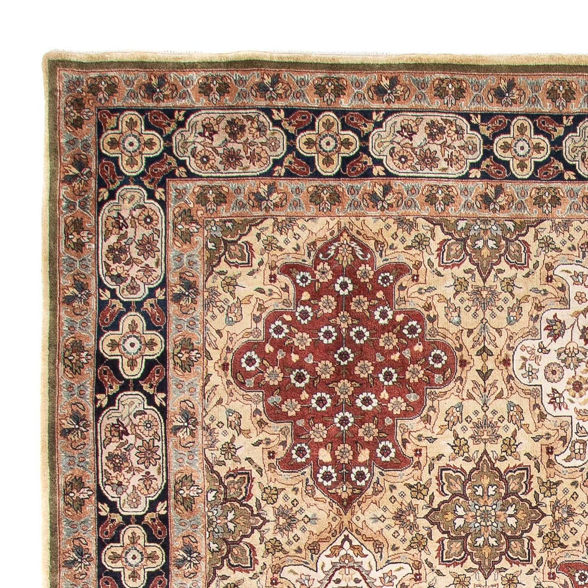 Indo Kashan Tapijt 242x320cm - Oosters Tapijt