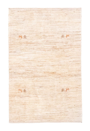 Gabbeh tapijt - Perzisch - 155 x 100 cm - beige