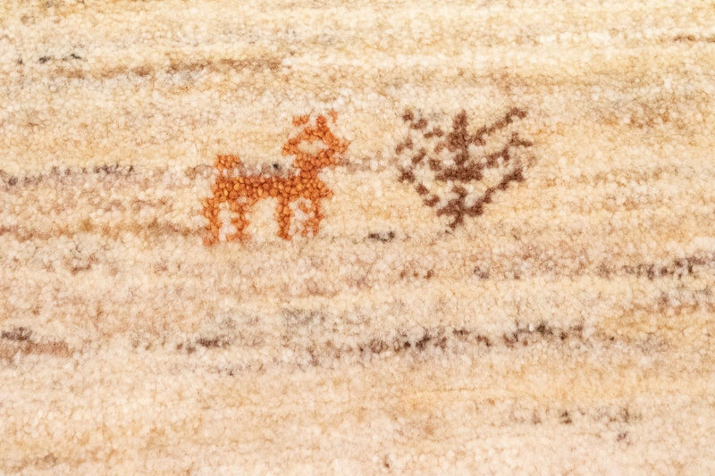 Gabbeh tapijt - Perzisch - 155 x 100 cm - beige