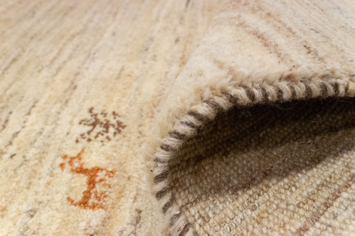 Gabbeh tapijt - Perzisch - 155 x 100 cm - beige