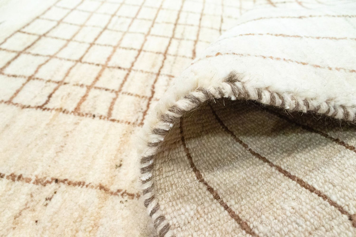 Gabbeh tapijt - Perzisch - 145 x 100 cm - beige