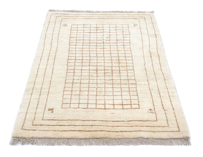Gabbeh tapijt - Perzisch - 145 x 100 cm - beige