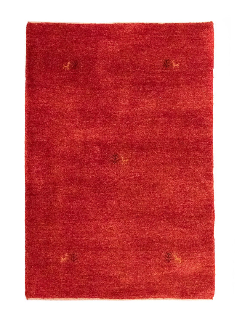Gabbeh tapijt - Perzisch - 147 x 99 cm - rood