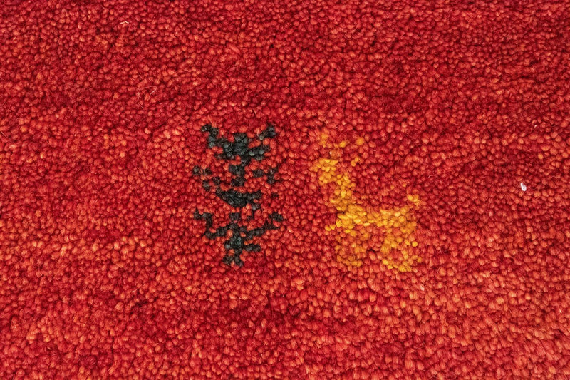 Gabbeh tapijt - Perzisch - 147 x 99 cm - rood