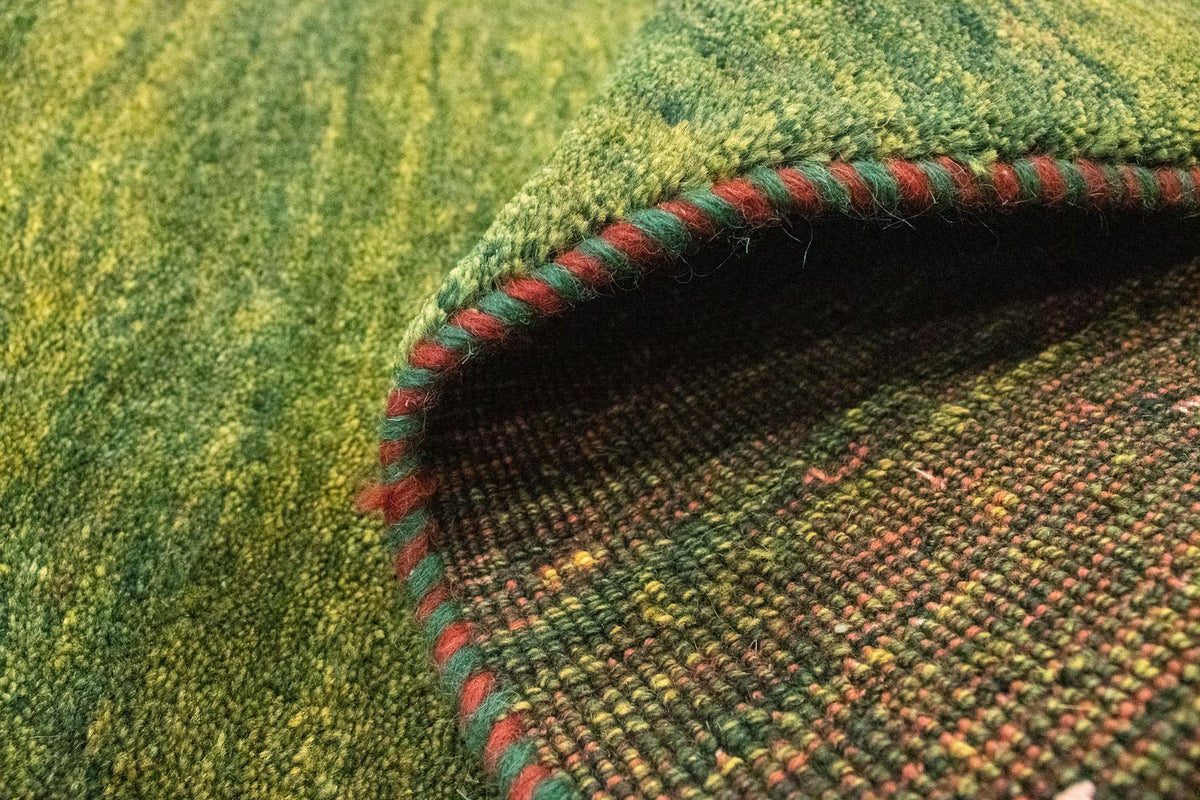 Gabbeh tapijt - Perzisch - 133 x 92 cm - groen