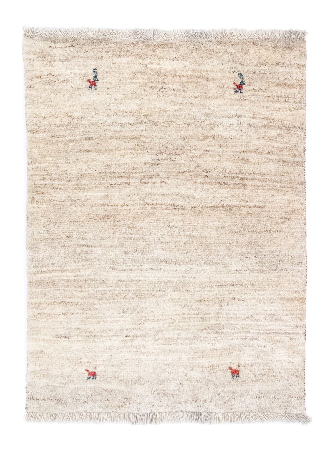 Gabbeh tapijt - Perzisch - 143 x 105 cm - beige
