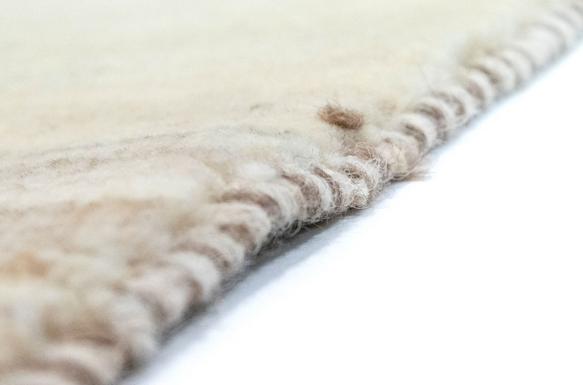 Gabbeh tapijt - Perzisch - 135 x 73 cm - natuurlijk wit