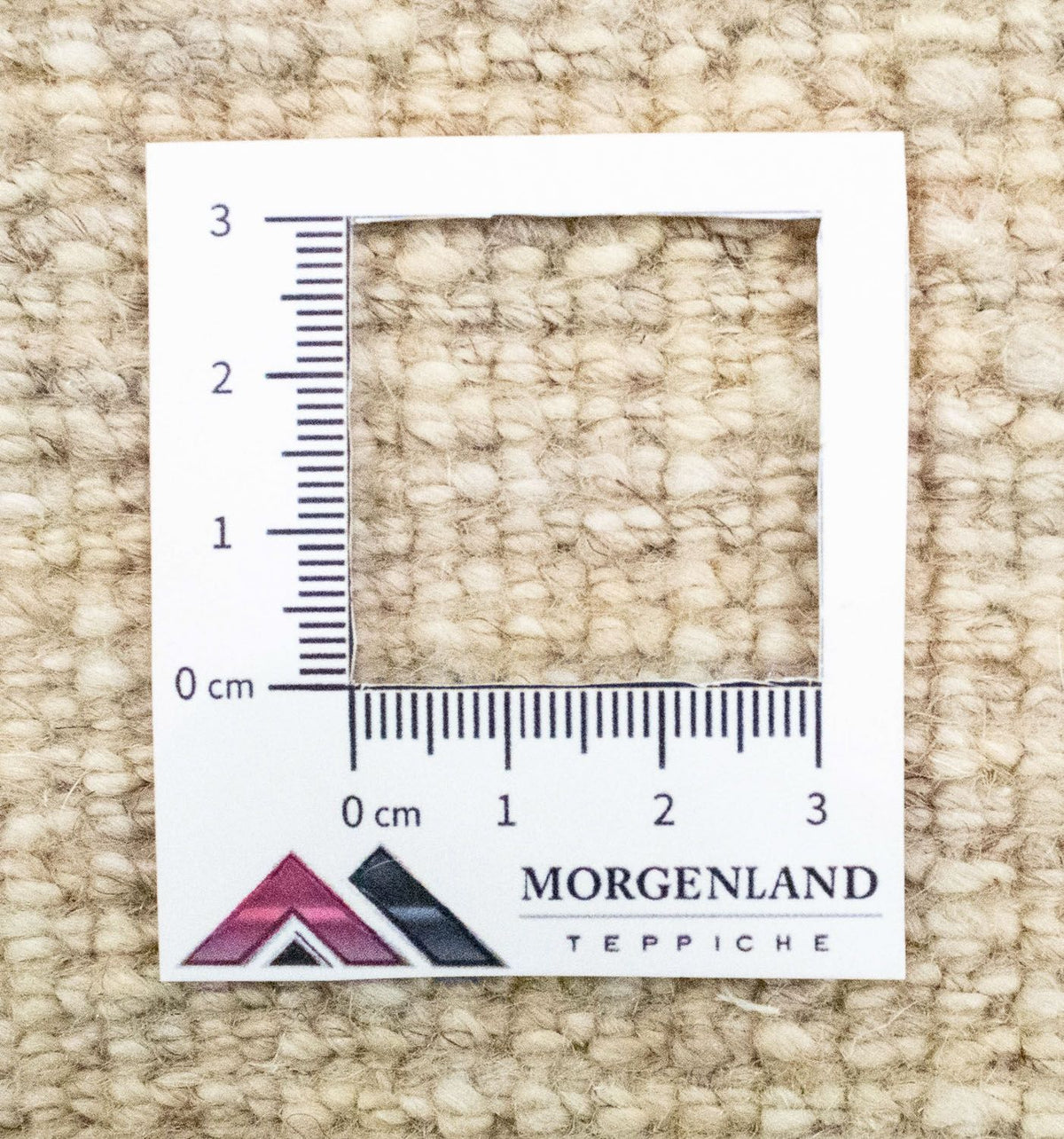 Gabbeh tapijt - Perzisch - 135 x 73 cm - natuurlijk wit