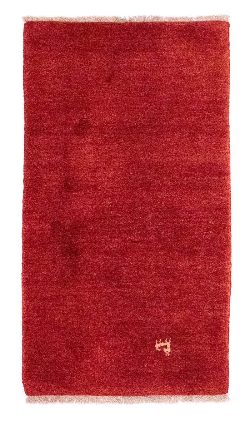 Gabbeh tapijt - Perzisch - 144 x 79 cm - rood