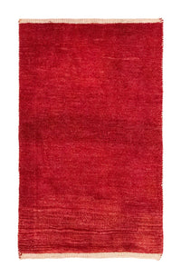 Gabbeh tapijt - Perzisch - 128 x 78 cm - rood