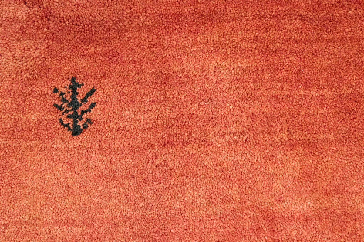 Gabbeh tapijt - Perzisch - 136 x 79 cm - oranje