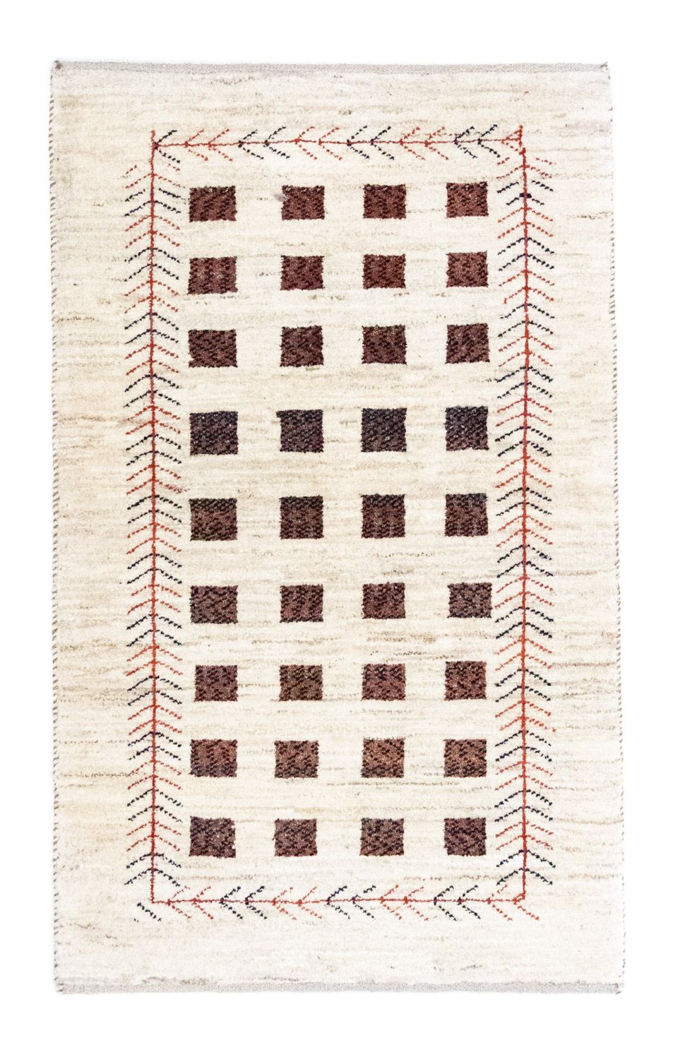Gabbeh tapijt - Perzisch - 135 x 84 cm - beige