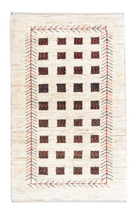 Gabbeh tapijt - Perzisch - 135 x 84 cm - beige