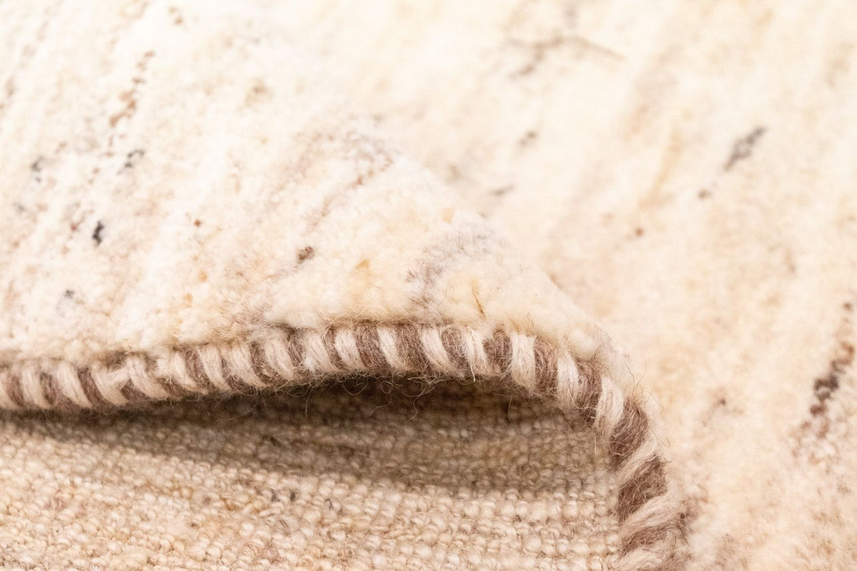 Gabbeh tapijt - Perzisch - 132 x 83 cm - natuurlijk wit