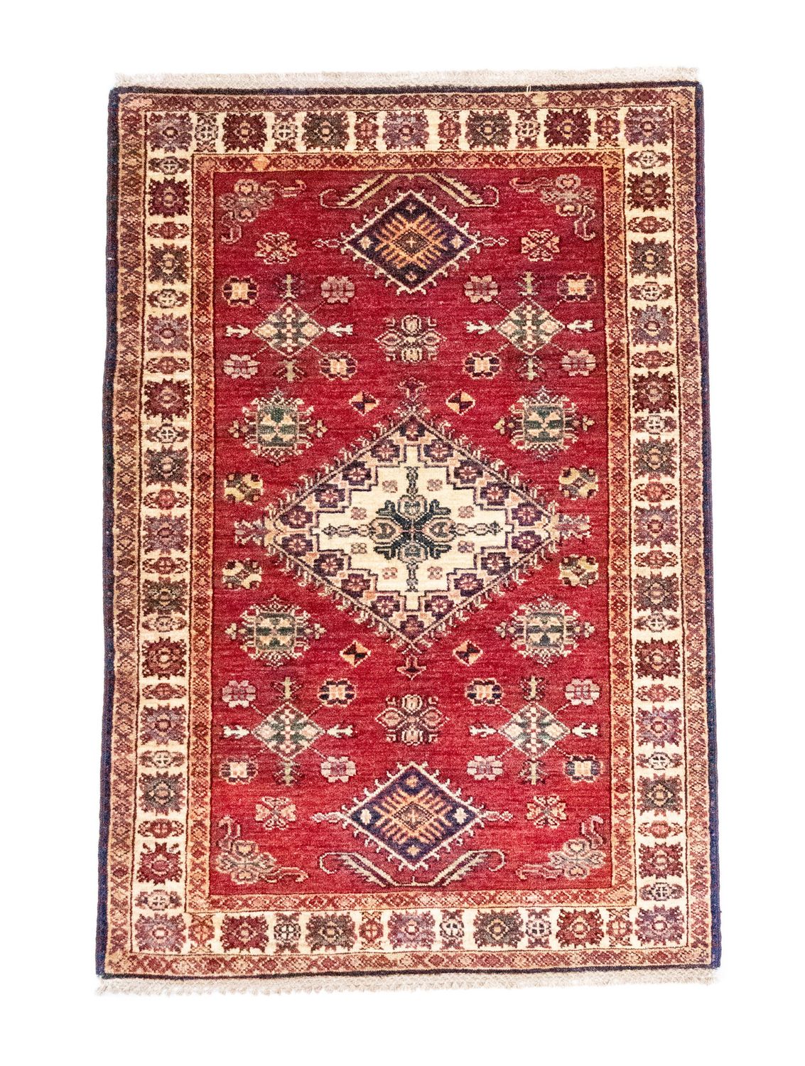 Ziegler Tapijt - Kazak - 126 x 87 cm - rood
