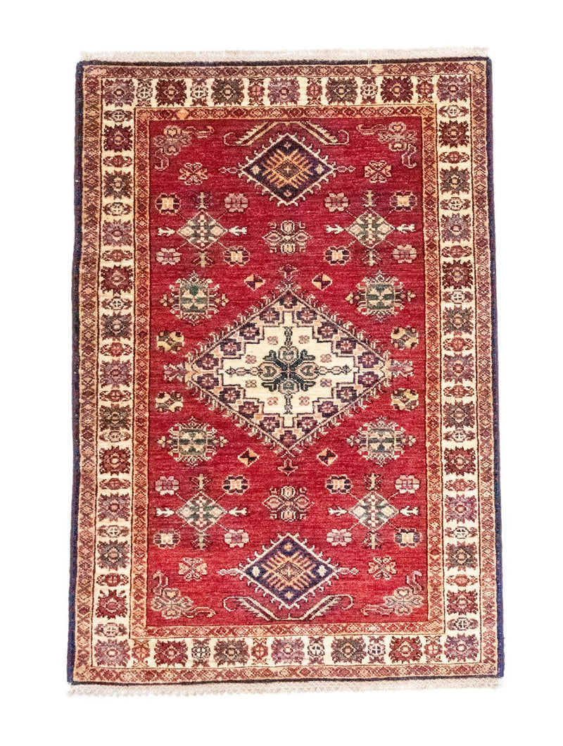 Ziegler Tapijt - Kazak - 126 x 87 cm - rood