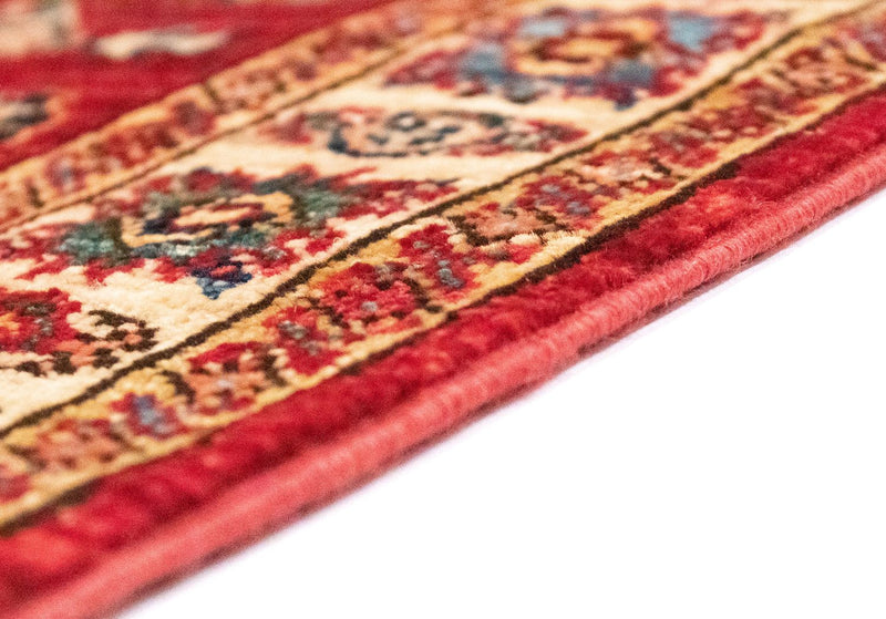 Ziegler Tapijt - Kazak - 125 x 83 cm - rood