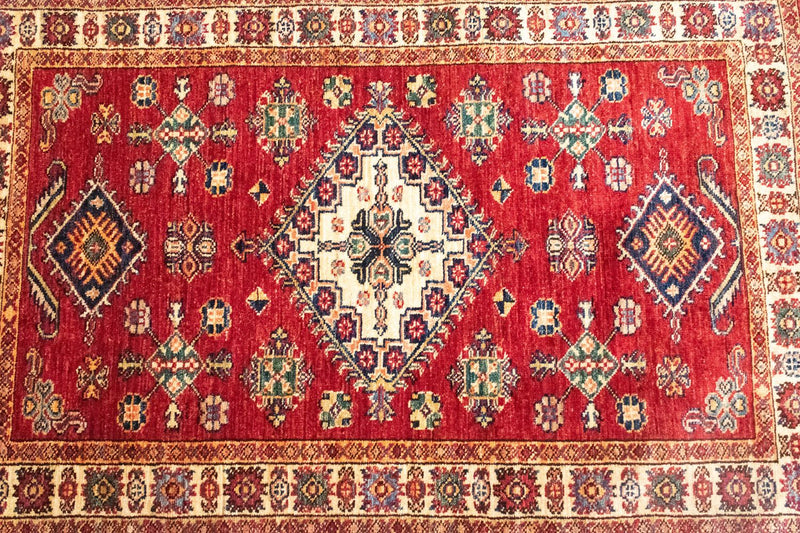 Ziegler Tapijt - Kazak - 124 x 82 cm - rood