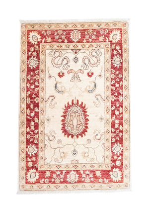 Ziegler tapijt - 125 x 85 cm - beige