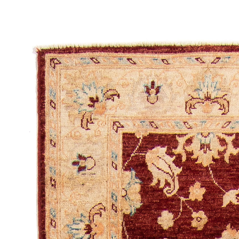 Loper Ziegler tapijt - 252 x 78 cm - bruin