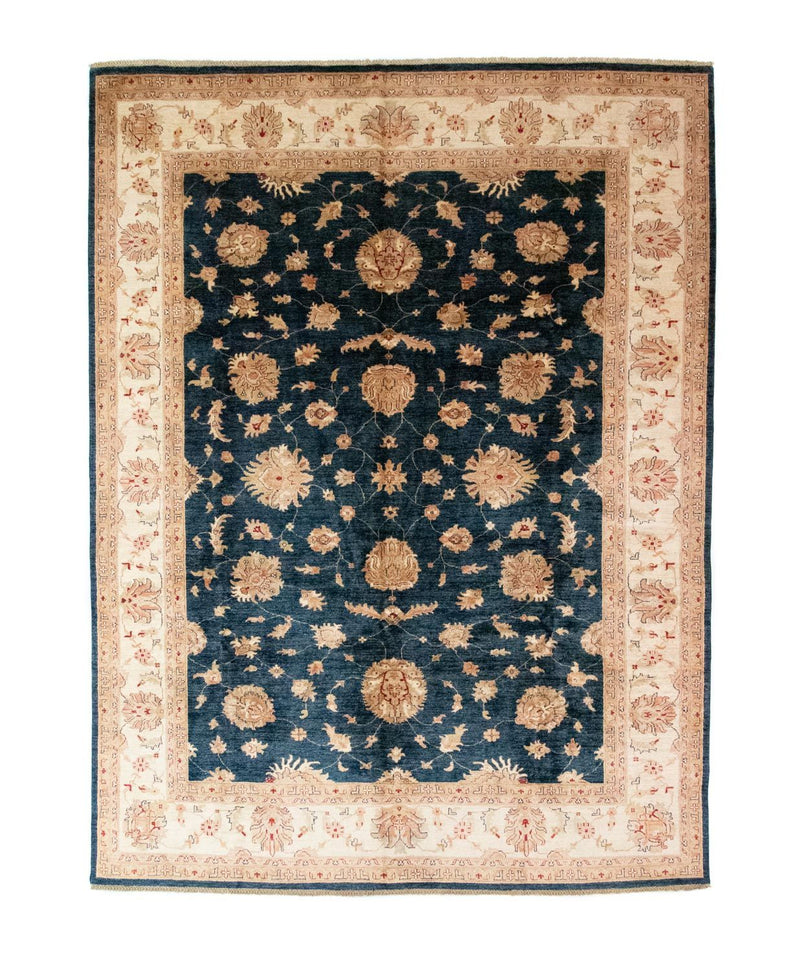 Ziegler tapijt - 370 x 276 cm - blauw