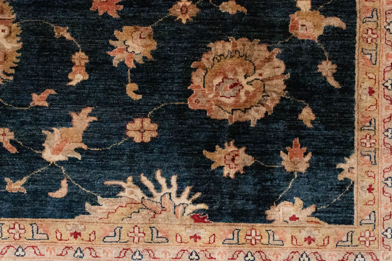 Ziegler tapijt - 370 x 276 cm - blauw