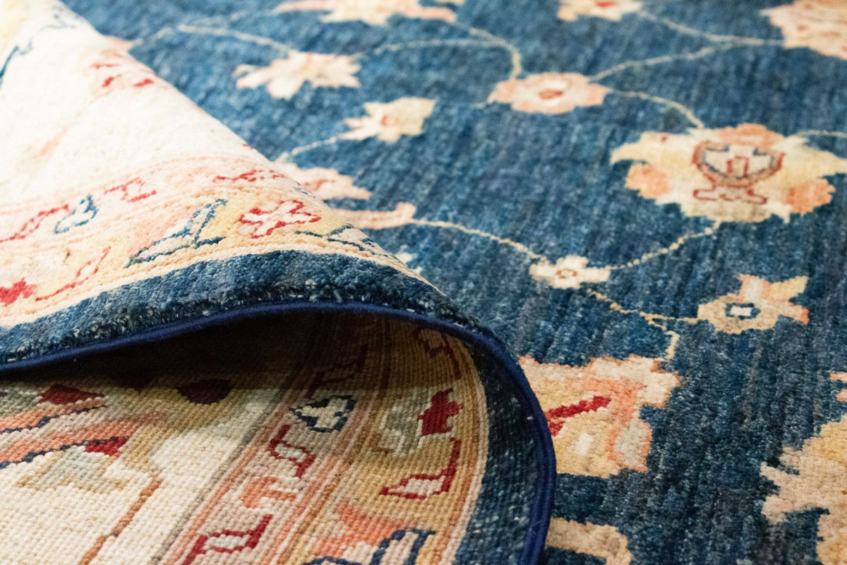 Ziegler tapijt - 370 x 276 cm - blauw