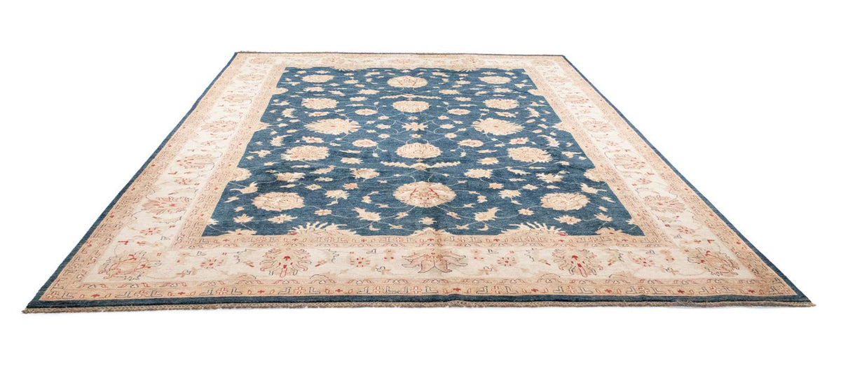 Ziegler tapijt - 370 x 276 cm - blauw