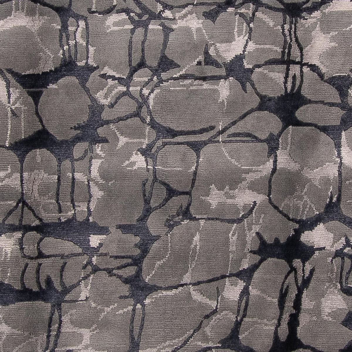 Designer tapijt - 303 x 207 cm - donkergrijs